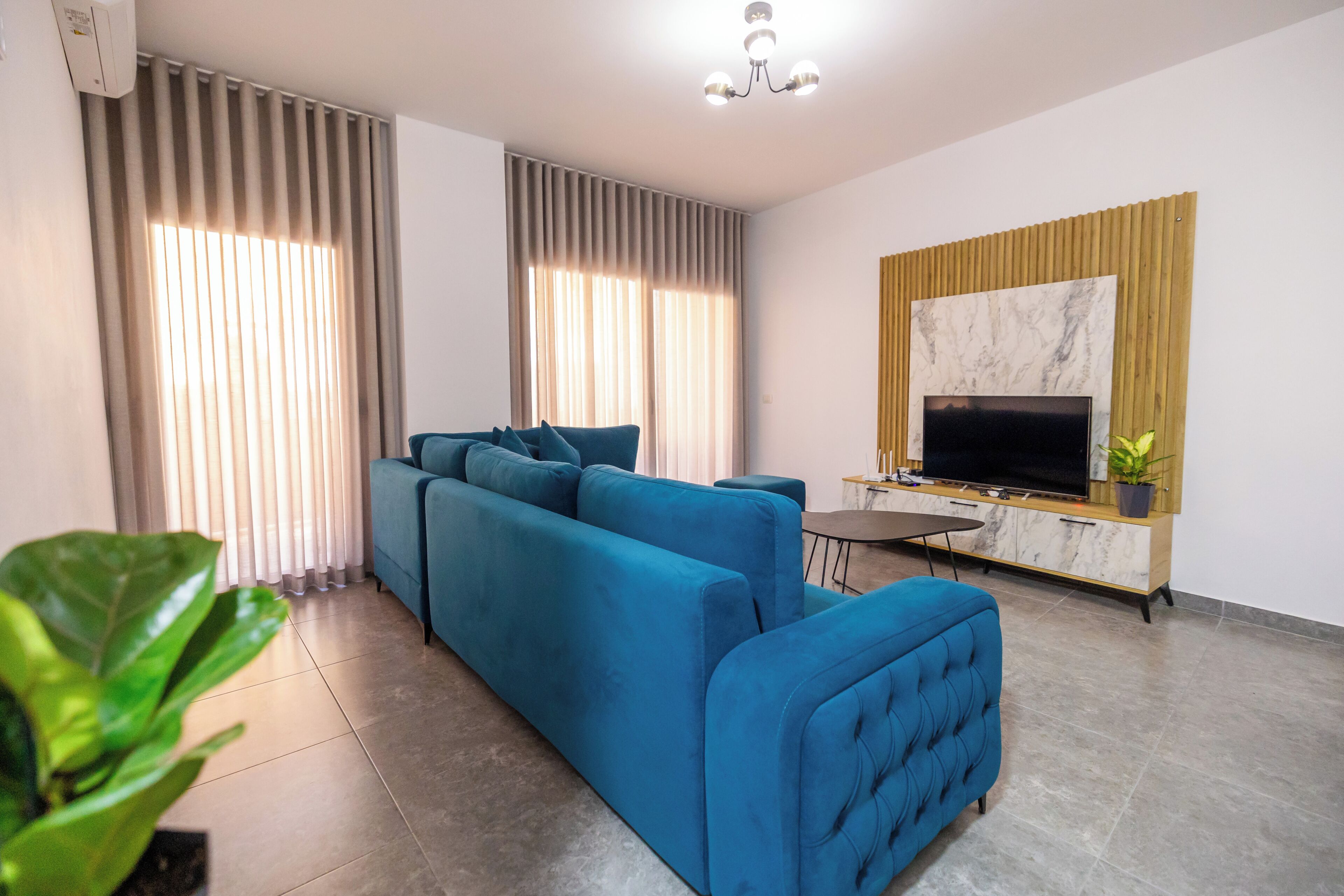 デラックス アパートメント バルコニー | リビング エリア