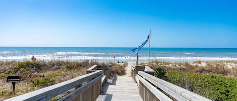 Beach nearby