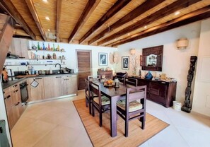 Dining - Coeur de Marina, Anse Marcel Beach within Walking Distance,  full AC (Anse Marcel)