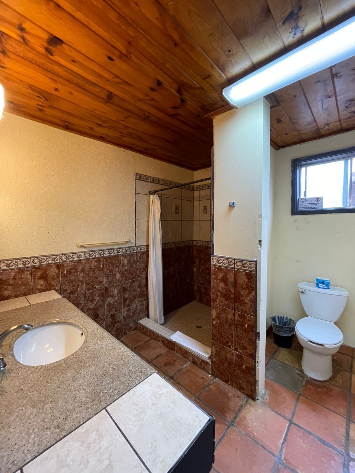 Comfort Room | Bathroom | Towels, soap, shampoo, toilet paper