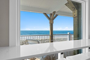 Interior - Reel Paradise: Oceanfront 4BR retreat in Oak Island, perfect for family fun! (Oak Island)