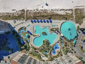 A heated pool - Villa Bliss 1711-Lake Views-Sleeps 6 (Panama City Beach)