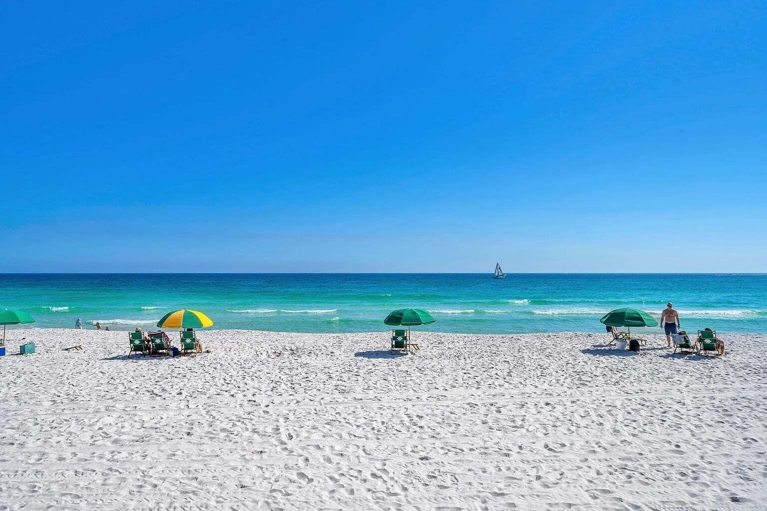 Vlak bij het strand