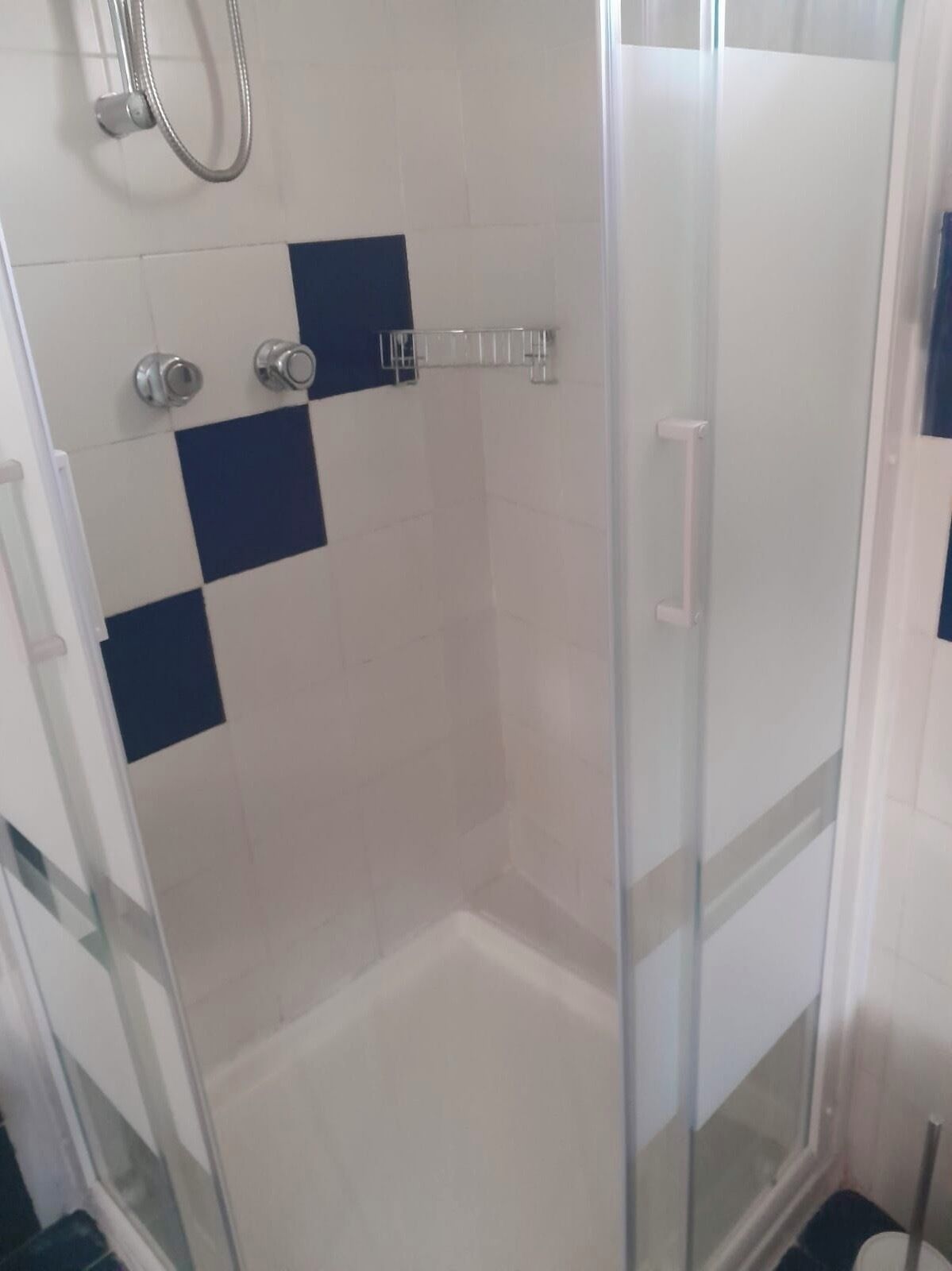 Dusche, Haartrockner, Bidet, Handtücher