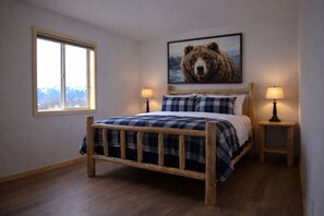 Mökki, vuoristonäköala