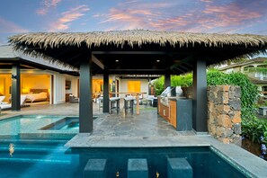 Pool - Hale Ailani by Alekona Kauai: 4BR Poipu Luxury Home, AC, Pool, Spa (Koloa)