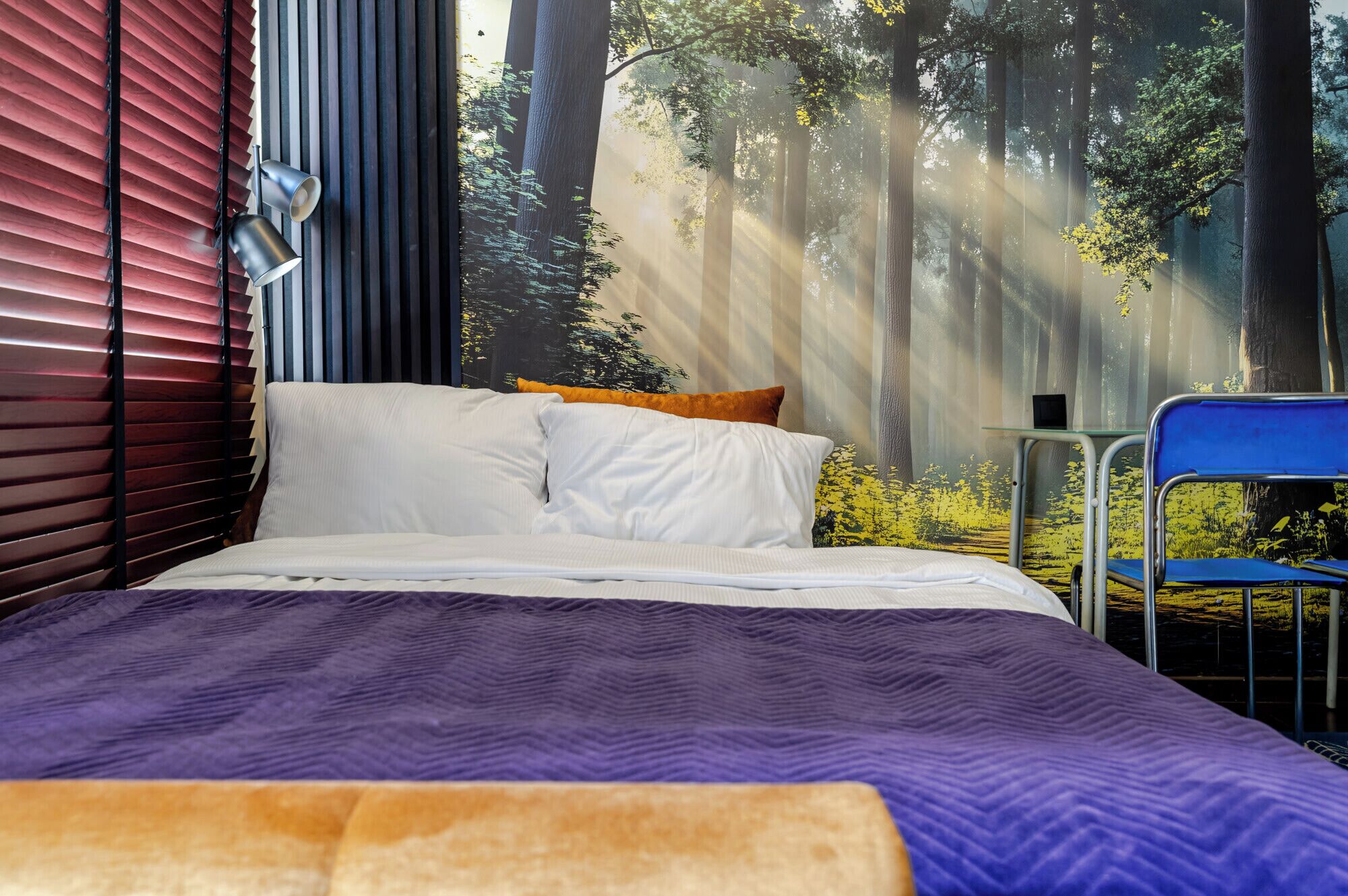 1 habitación, tabla de planchar con plancha, wifi y ropa de cama 