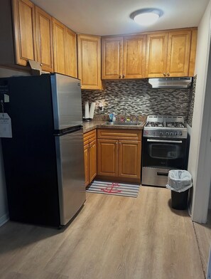 Fridge, microwave, oven, stovetop - #3 condo
Steps from beach. Beach block #3 (Seaside Heights)