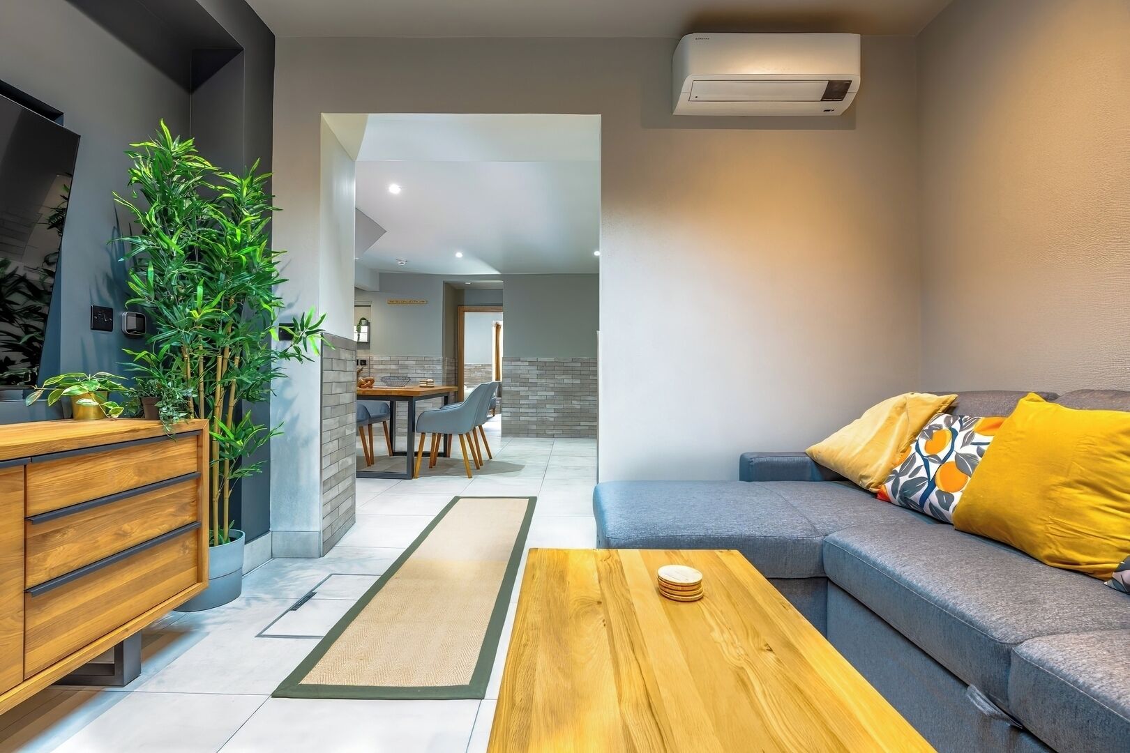 Área de sala de estar