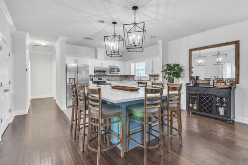 Coastal Clubhouse | Hot Tub, Game Room & Pet-Friendly Vacation Home