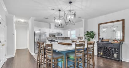 Coastal Clubhouse | Hot Tub, Game Room & Pet-Friendly Vacation Home