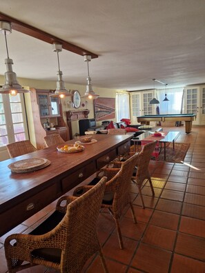 Dining - Secluded traditional country house in extensive grounds, with private pool. (A dos Francos)