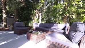 Terrace/patio - Spacious RV Oasis with Firepit—Full Access to Westgate! (Lake Wales)