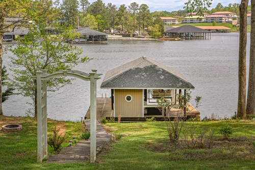 Lake Escape - Lakefront home with private dock, hot tub, game room