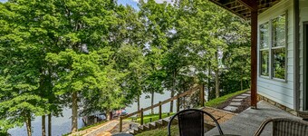 Still Waters - Lakefront luxury home with views, dock, home theater & game room