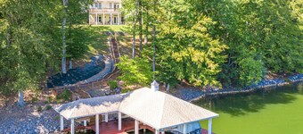 Edelweiss - Lakefront home with view, private dock, pool table, 3 primary suites