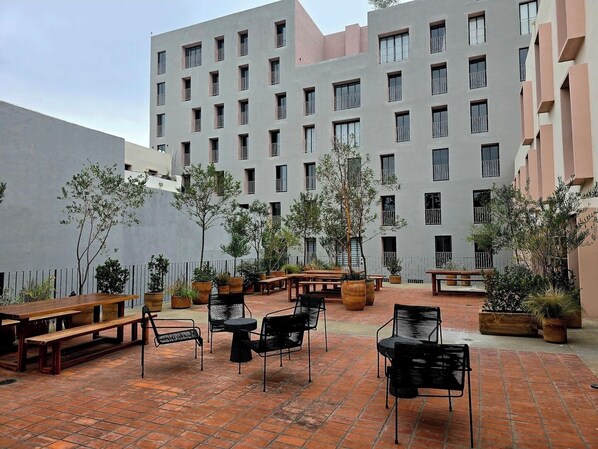Outdoor dining - Wonderful apartment in Villadhara GDL (Guadalajara)