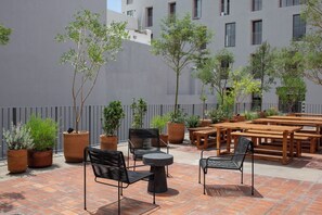 Udendørs spisemuligheder