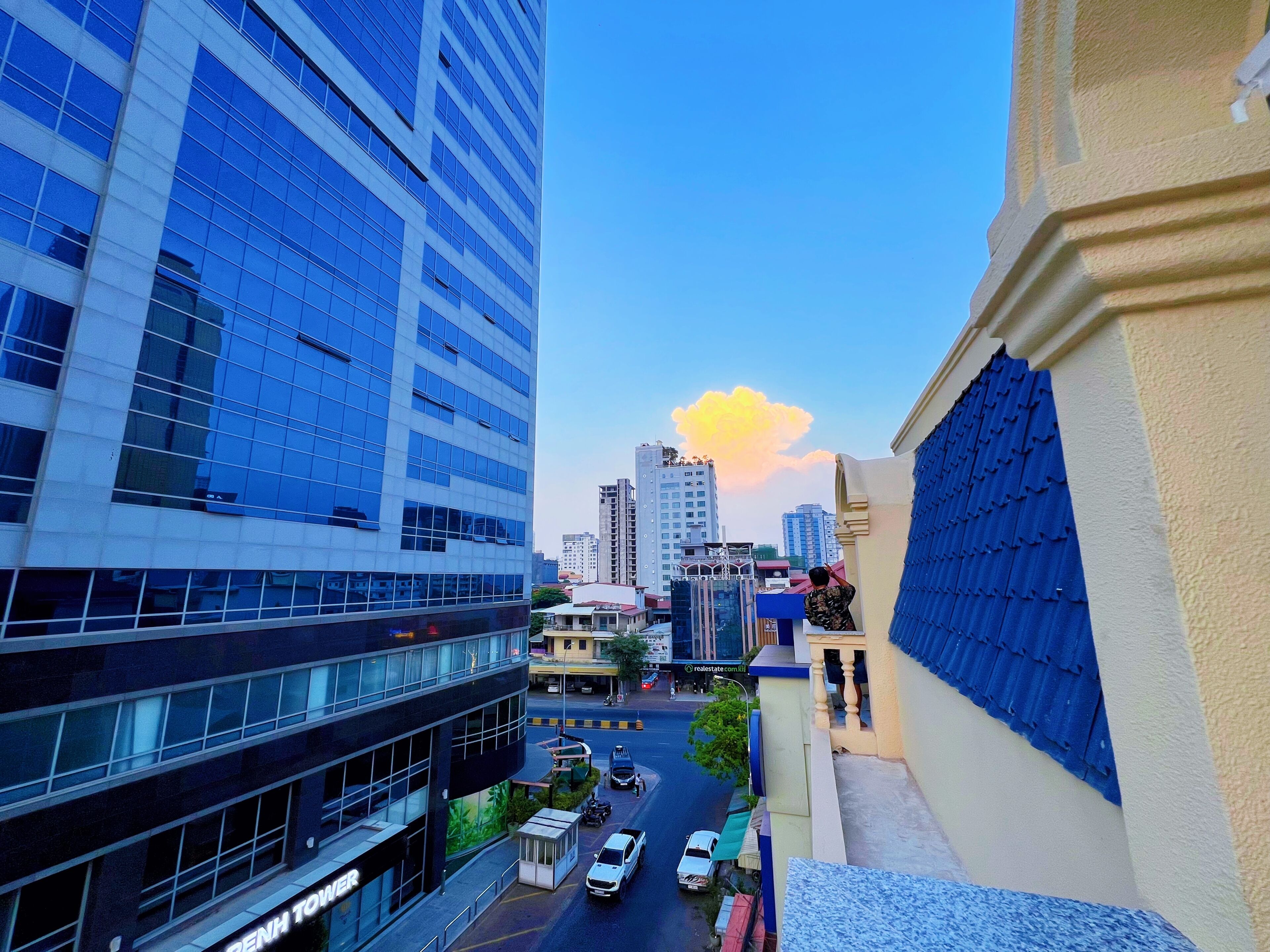 City view from property