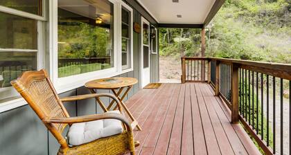 Pet Friendly Riverfront Home near WCU! Trout fishing near Cullowhee & Smoky Mtns