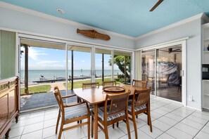 Dining - Ground floor Madre walk out w/boat slip! (South Padre Island)