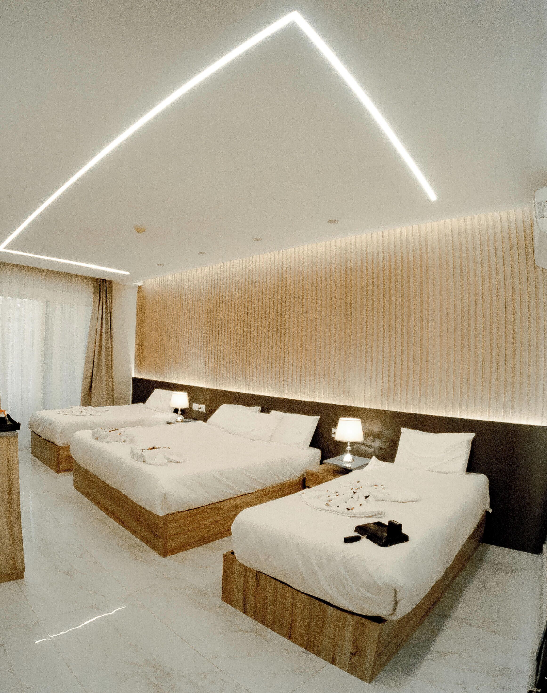 Superior vierpersoonskamer, balkon