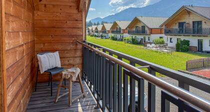 Chalet mit Sunshower und panoramischem Blick
