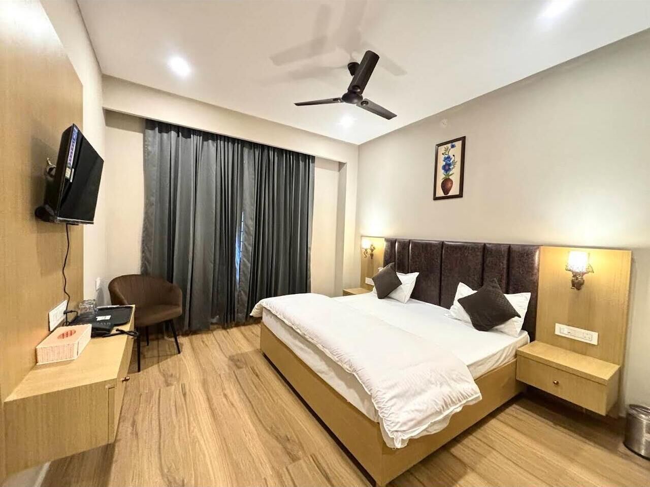 Chambre Double, balcon