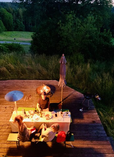Weitblick am Mangfalltal – Ruhiges Haus mit Sauna, Hot Tub & Garten nahe München