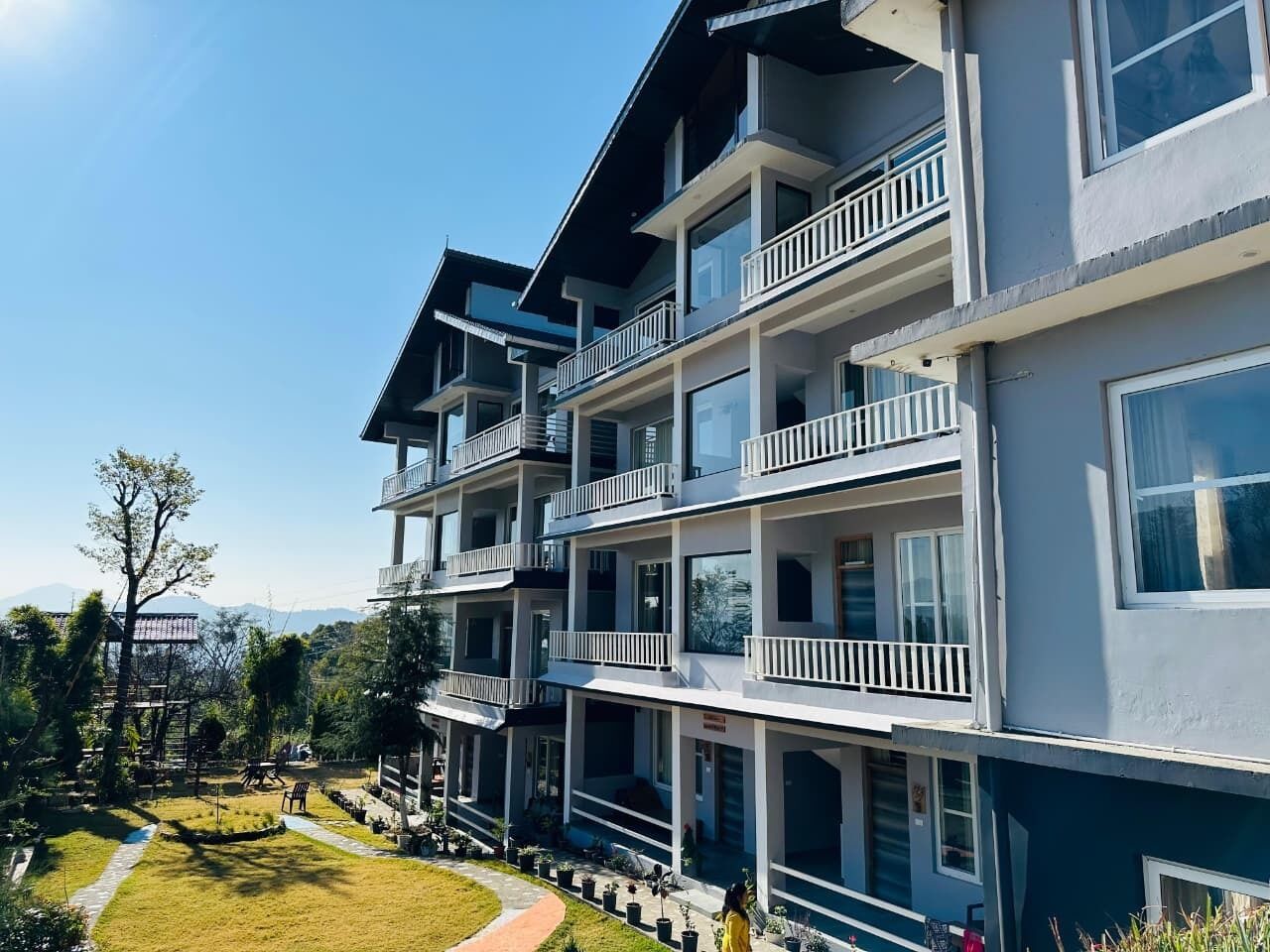 Fachada da propriedade