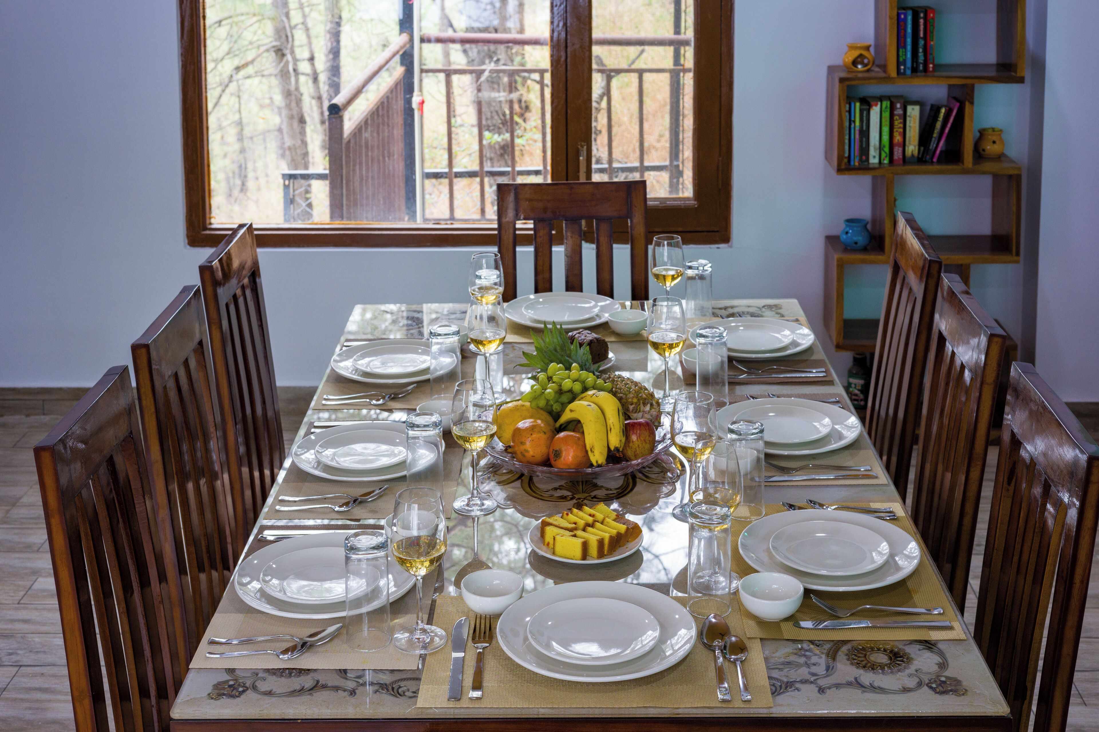 Deluxe Villa, Balcony, Mountain View | Dining