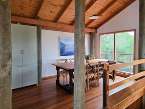 Dining - Cedar by the Sea~Family retreat~Heated Pool, Sauna (Normanville)