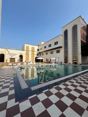 Executive Double Room, Pool View | Pool - VRINDA HOTELS (Sitapur)