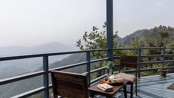 Doppia Superior, balcone, vista lago | Balcone