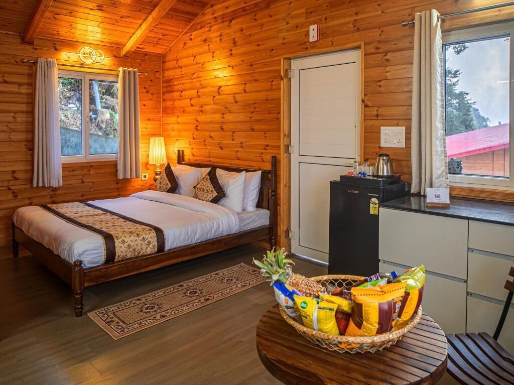 家庭客房, 陽台, 山景