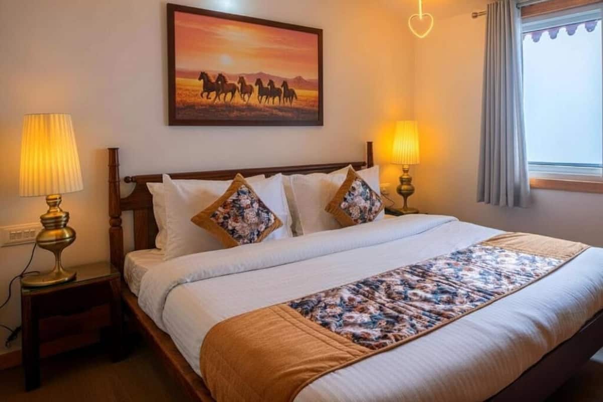 Habitación doble Deluxe, balcón, vista a la montaña