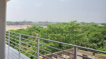 Suite, Balcony, City View | Property grounds