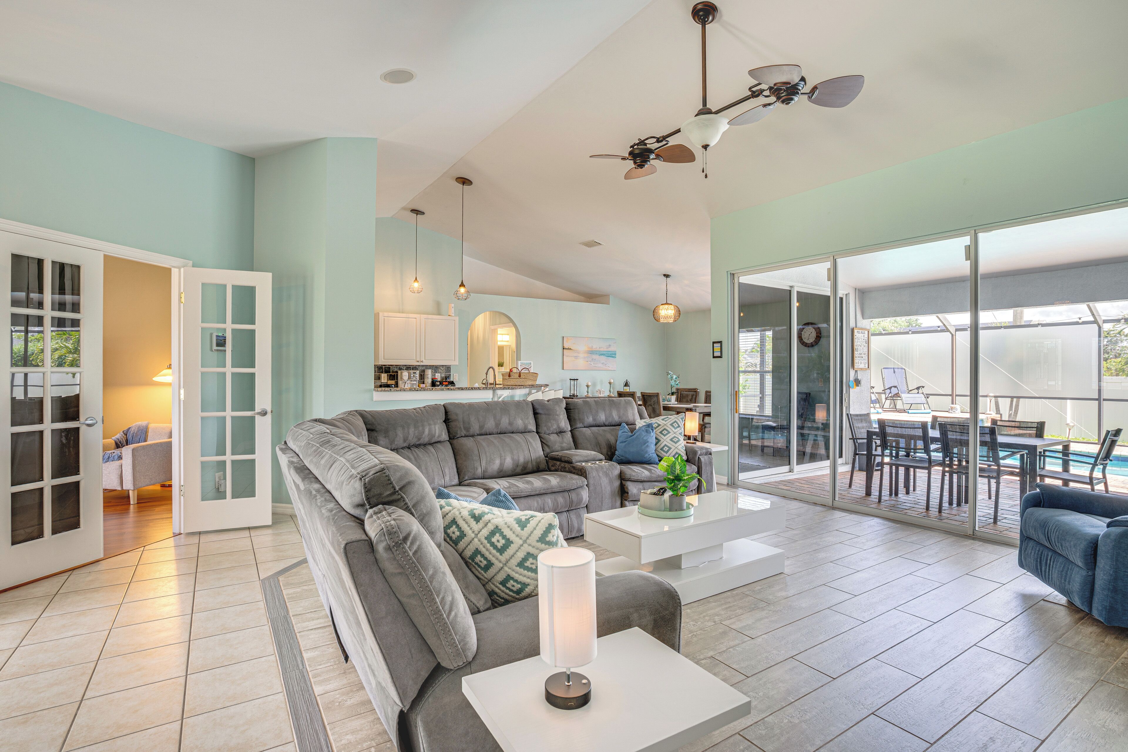 Área de sala de estar