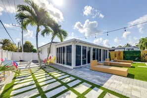 Terrace/patio - Stroll to Dtwn: Delray Beach Home w/ Outdoor Oasis (Delray Beach)