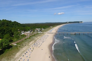 Nær stranden