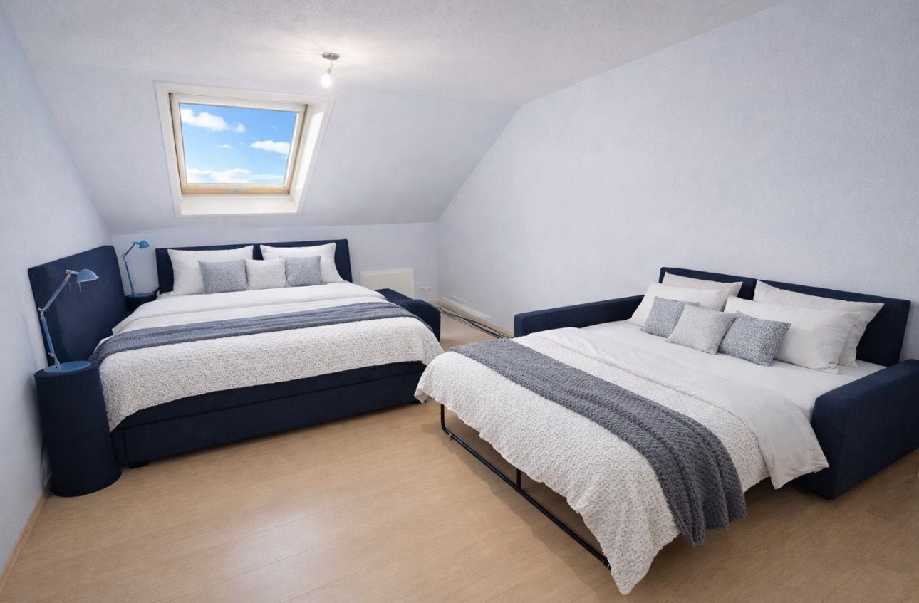 2 habitaciones, wifi gratis y ropa de cama 