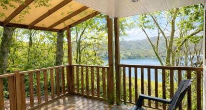 COTTAGE PARKS Terrasses du Lac - Mobil Home 5 personnes vue lac
