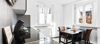Deluxe apartment with 2 bedrooms and garden view