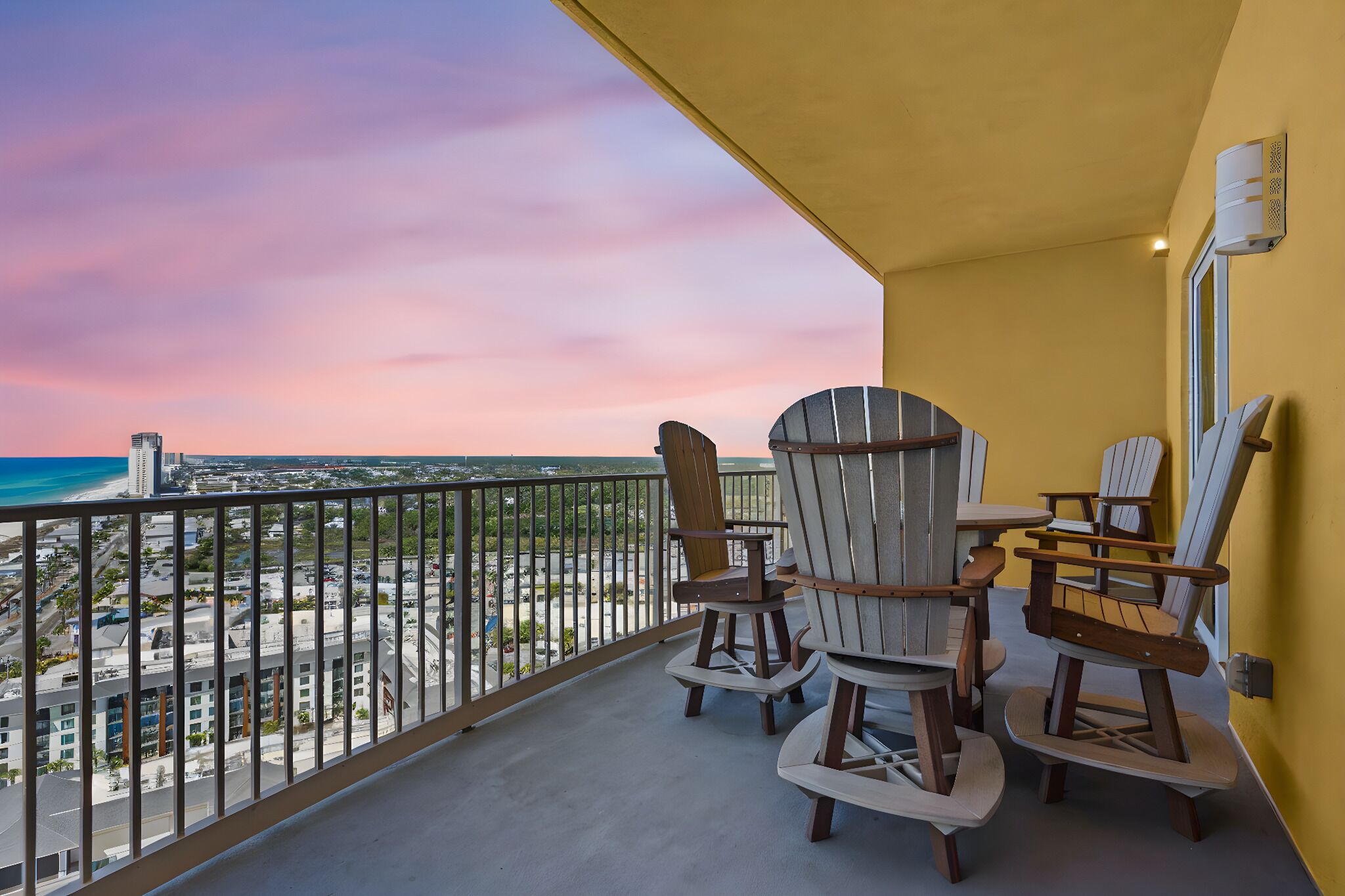 Leilighet, flere senger, balkong, havutsikt (Calypso 3-2306) | Utsikt fra rommet