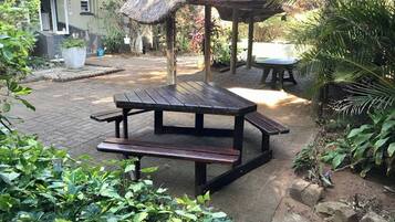Ferienhaus, 1 Schlafzimmer, Raucher | Speisen im Freien