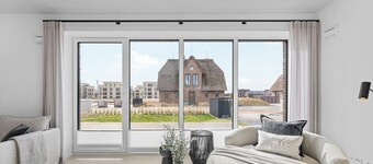 Premium vacation home Halber Deich in the dune park with terrace and sauna
