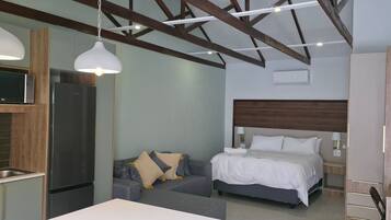 Business Studio, 1 Queen Bed, Patio, Garden View | Individually decorated, individually furnished, laptop workspace