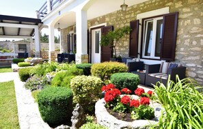 Apartment, 2 Bedrooms, Patio, Garden View | Garden - Bright Flat With sea View Terrace (Umag)