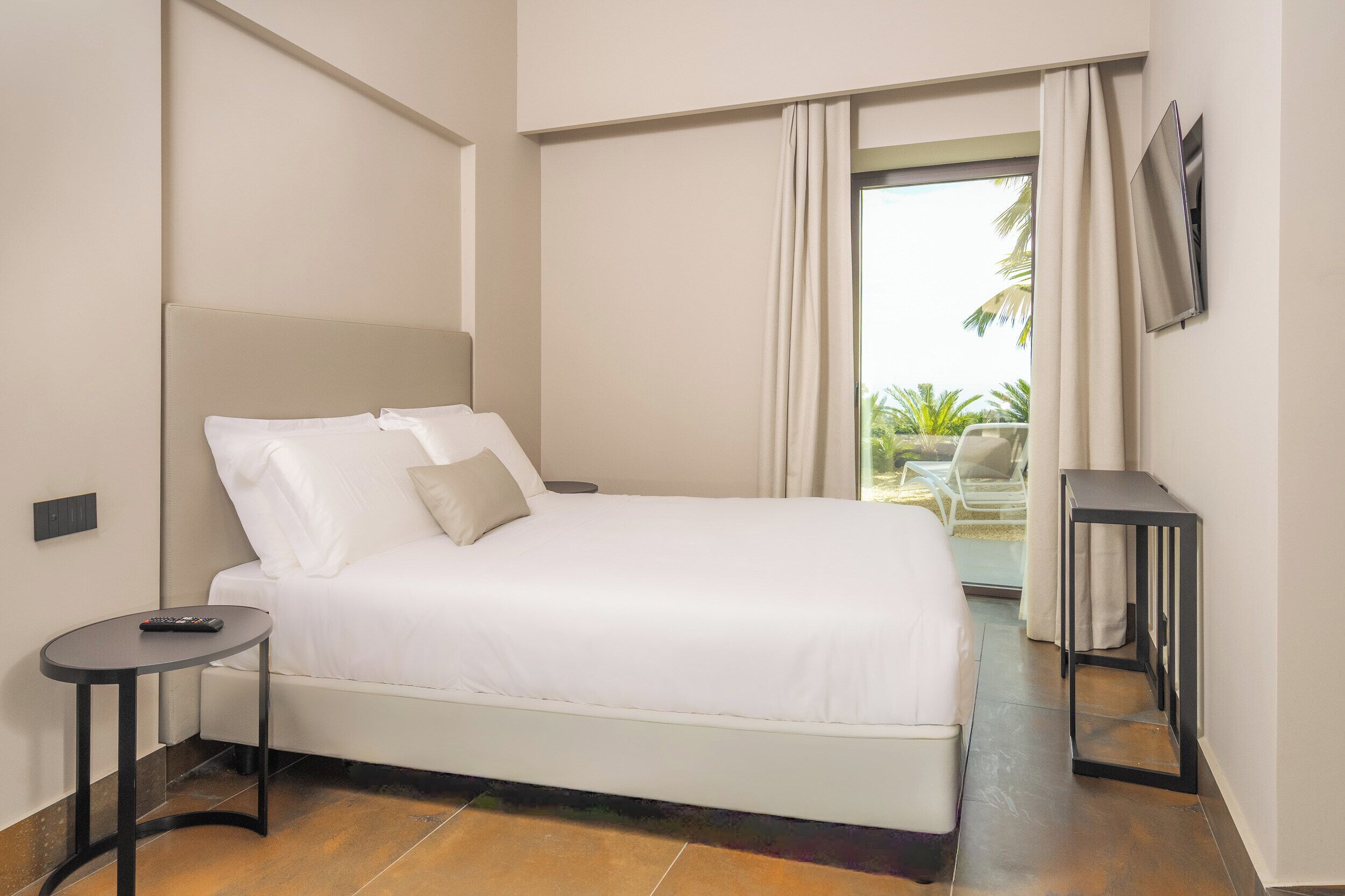 Camera Luxury, vista mare