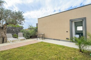 Chambre Luxe, vue mer | Terrasse/Patio